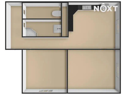 Prodaný byt 3+1 60 m²