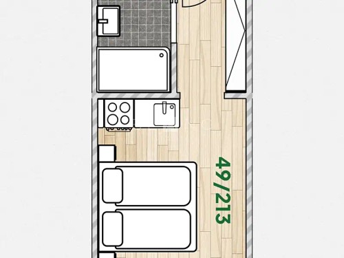Prodej bytu 1+kk 16 m²