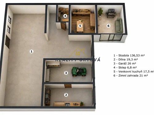 Prodej zemědělské usedlosti 166 m², pozemek 2688 m²