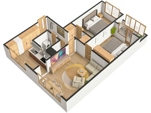 Prodej bytu 3+1 73 m²