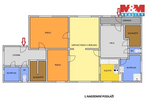 Prodej domu 188 m², pozemek 822 m²