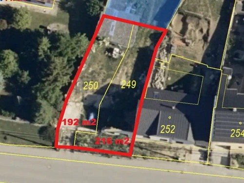 Prodej stavebního pozemku 408 m²