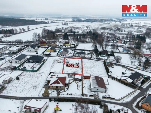Prodej stavebního pozemku 1002 m²