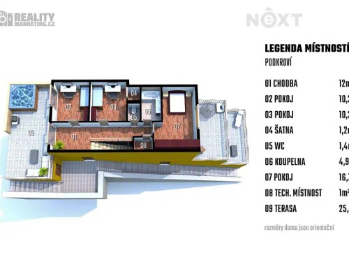 Prodej domu 176 m², pozemek 460 m²