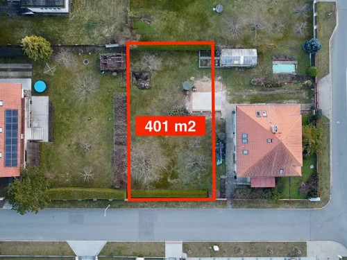 Prodej stavebního pozemku 401 m²
