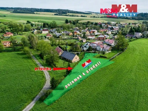 Prodej stavebního pozemku 1716 m²