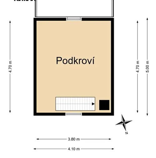 Prodej chaty 43 m², pozemek 599 m²