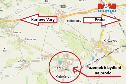 Prodej stavebního pozemku 3026 m²