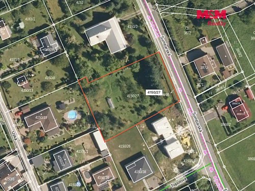 Prodej stavebního pozemku 1963 m²
