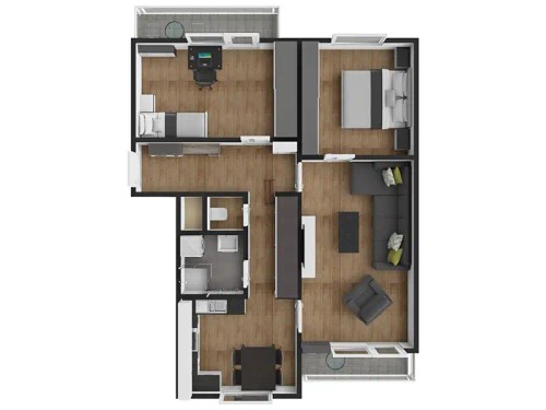 Prodaný byt 3+1 72 m²