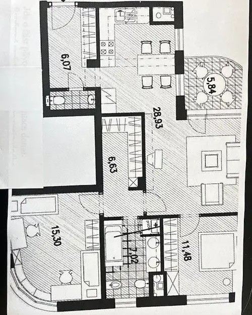 Prodaný  byt 3+1 75 m²