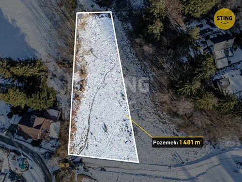 Prodej stavebního pozemku 1481 m²