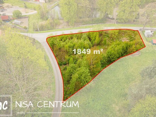 Prodej stavebního pozemku 1849 m²