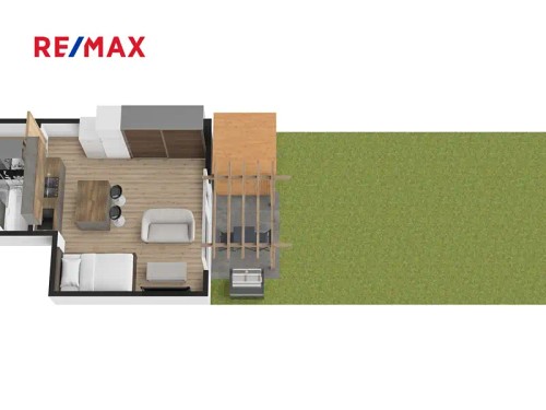 Prodaný byt 1+kk 32 m²