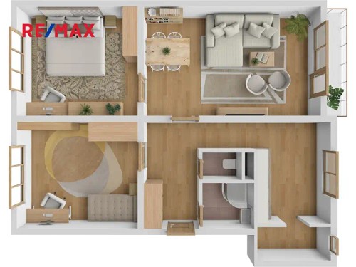 Prodaný byt 3+1 70 m²