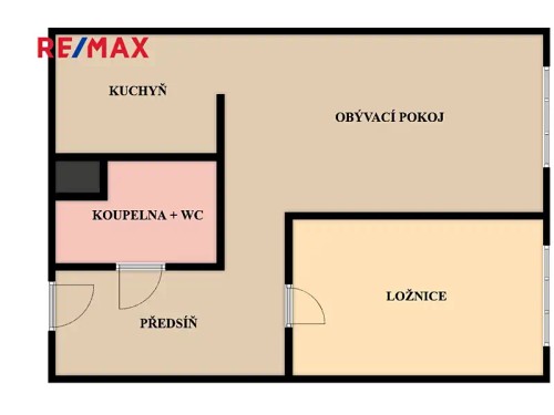 Prodaný byt 2+kk 43 m²