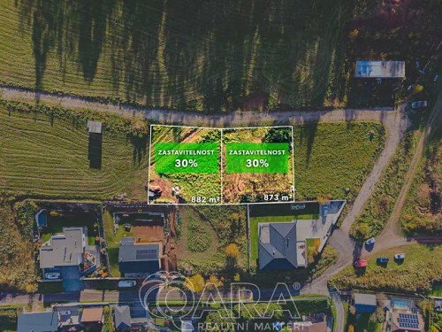 Prodej stavebního pozemku 873 m²