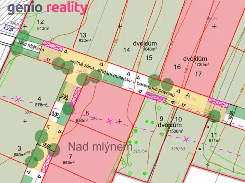 Prodej stavebního pozemku 6249 m²