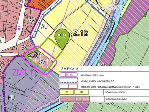 Prodej stavebního pozemku 5000 m²