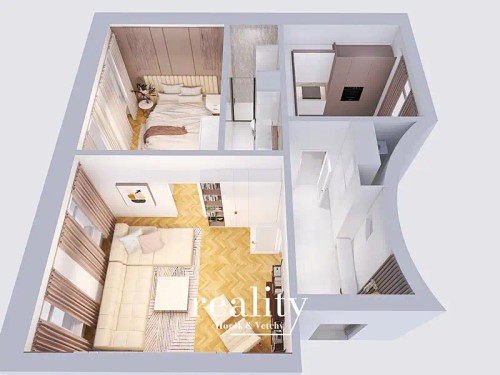 Prodej bytu 2+1 54 m²