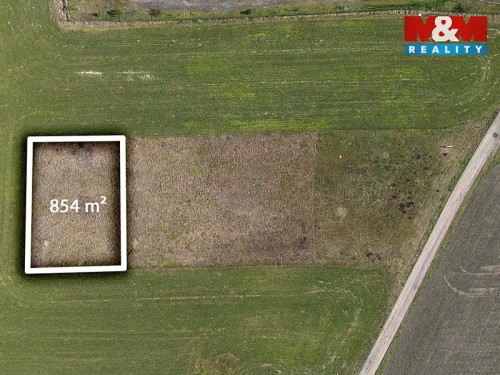 Prodej stavebního pozemku 854 m²
