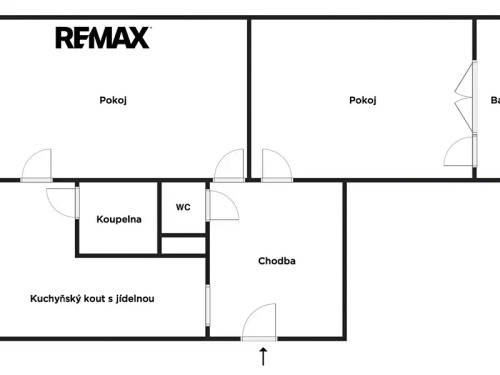 Prodej bytu 2+1 67 m²
