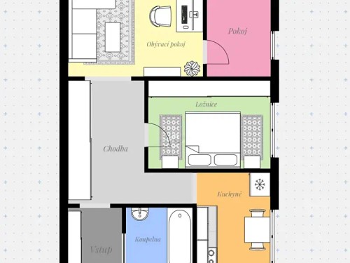 Prodej bytu 3+1 63 m²