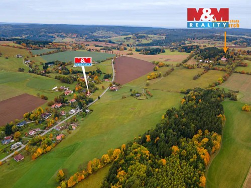 Prodaná chalupa 50 m², pozemek 2412 m²