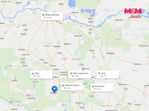 Prodej stavebního pozemku 1276 m²
