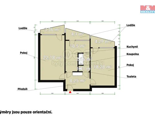 Prodaný byt 2+1 63 m²