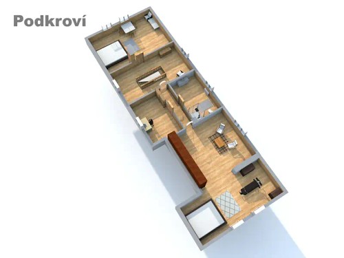 Prodej domu 291 m², pozemek 11689 m²