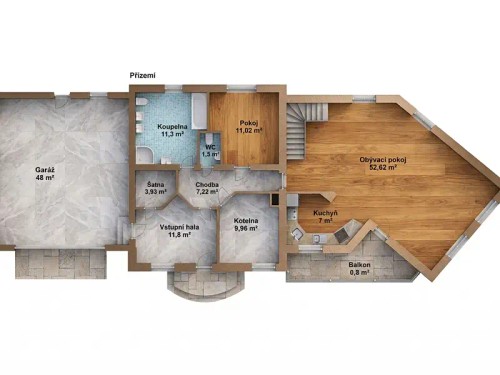 Prodej domu 242 m², pozemek 1 m²