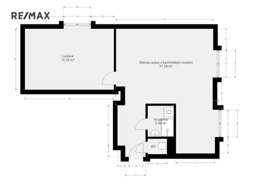 Prodej bytu 2+kk 52 m²