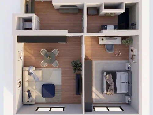 Prodej bytu 2+kk 52 m²
