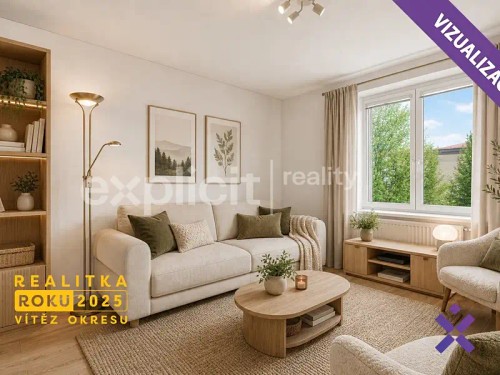 Prodej bytu 2+1 55 m²