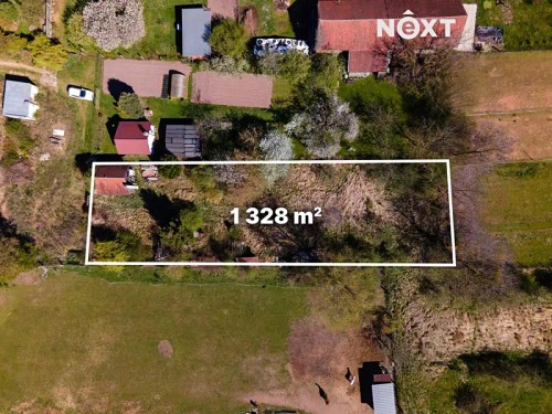 Prodej stavebního pozemku 1328 m²