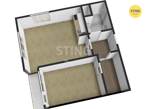 Prodej bytu 2+kk 48 m²