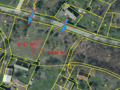 Prodej stavebního pozemku 4941 m²