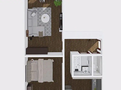 Prodaný byt 2+1 56 m²