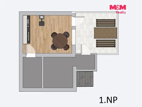 Prodej chaty 40 m², pozemek 387 m²