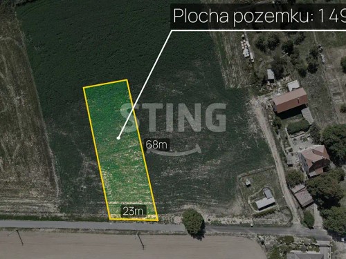 Prodej stavebního pozemku 1490 m²