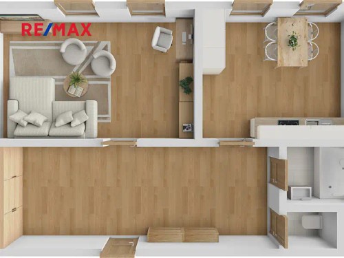 Prodaný byt 2+kk 40 m²