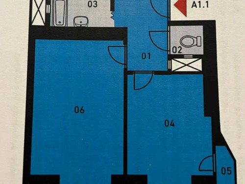 Prodaný  byt 2+kk 50 m²