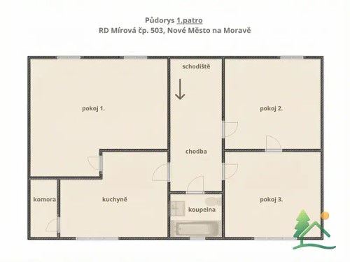 Prodaný dům 120 m², pozemek 242 m²