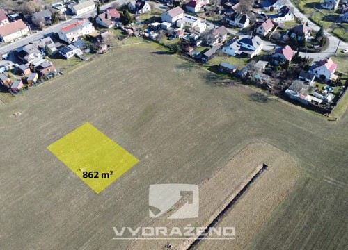 Prodej stavebního pozemku 862 m²