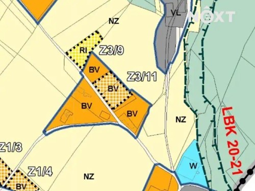 Prodej stavebního pozemku 2318 m²