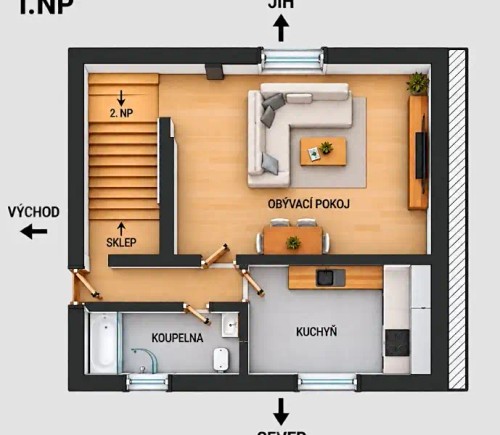 Prodej domu 70 m², pozemek 36 m²