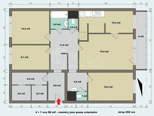 Prodaný byt 4+1 97 m²