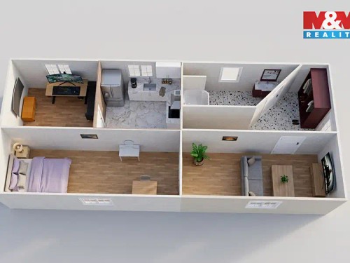 Prodej bytu 3+1 72 m²