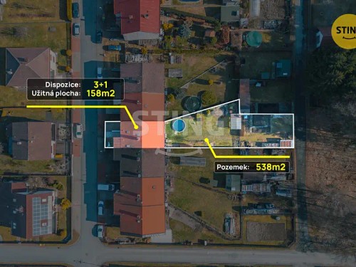 Prodej domu 158 m², pozemek 538 m²